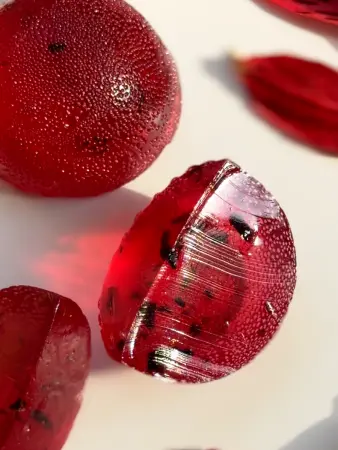 Мармелад цветочный Каркаде в крафтовой упаковке 100 г